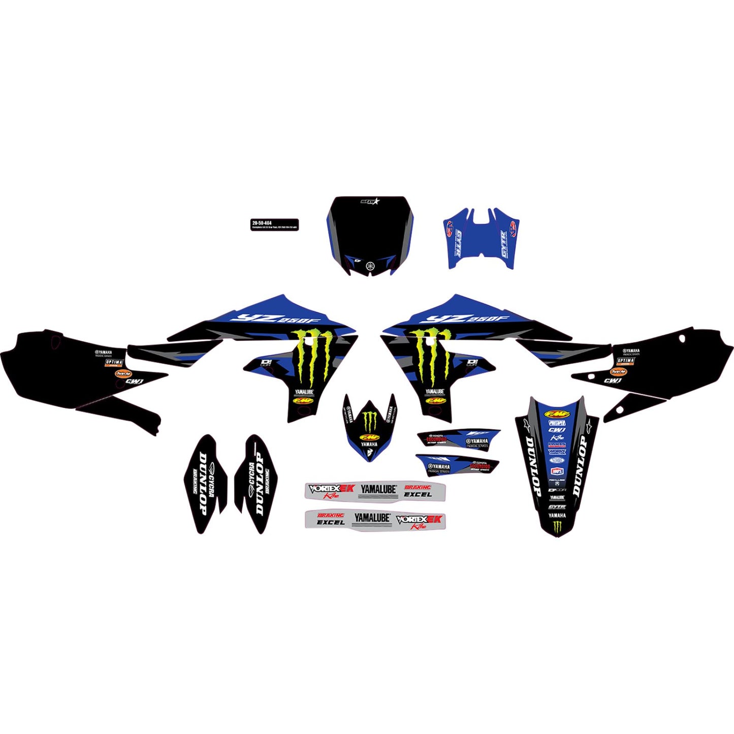 D'Cor Motorcycle Graphic Kit - '23 Star [MPN: 20-50-404]_1147012