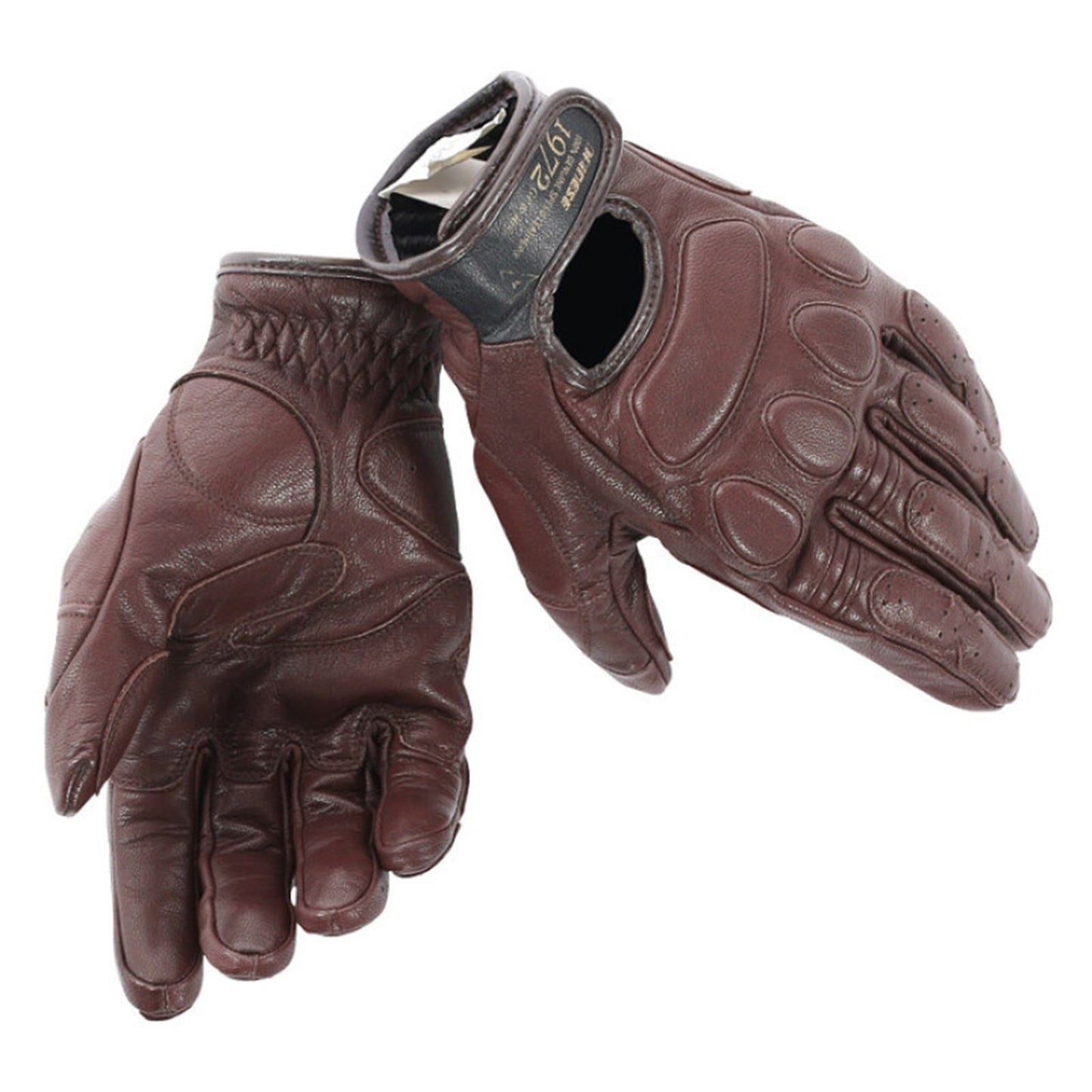 Dainese Blackjack Unisex Gloves - Dark Brown - Large CLOSEOUT [MPN: 201815437-005-L]_1782502