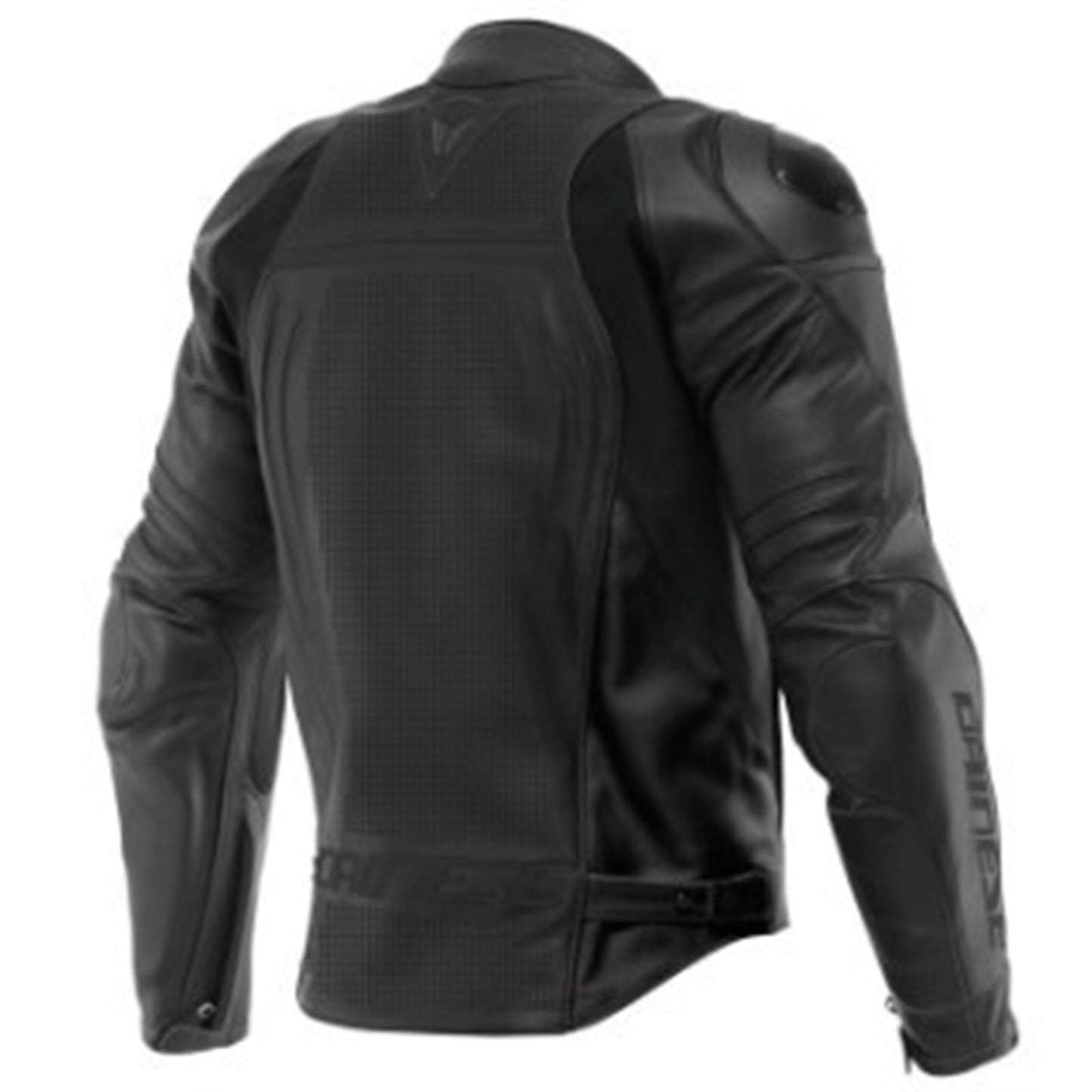 Dainese Men's Racing 4 Perforated Leather Jacket - Black - US Size 38 [MPN: 201533849-691-48]_1137717