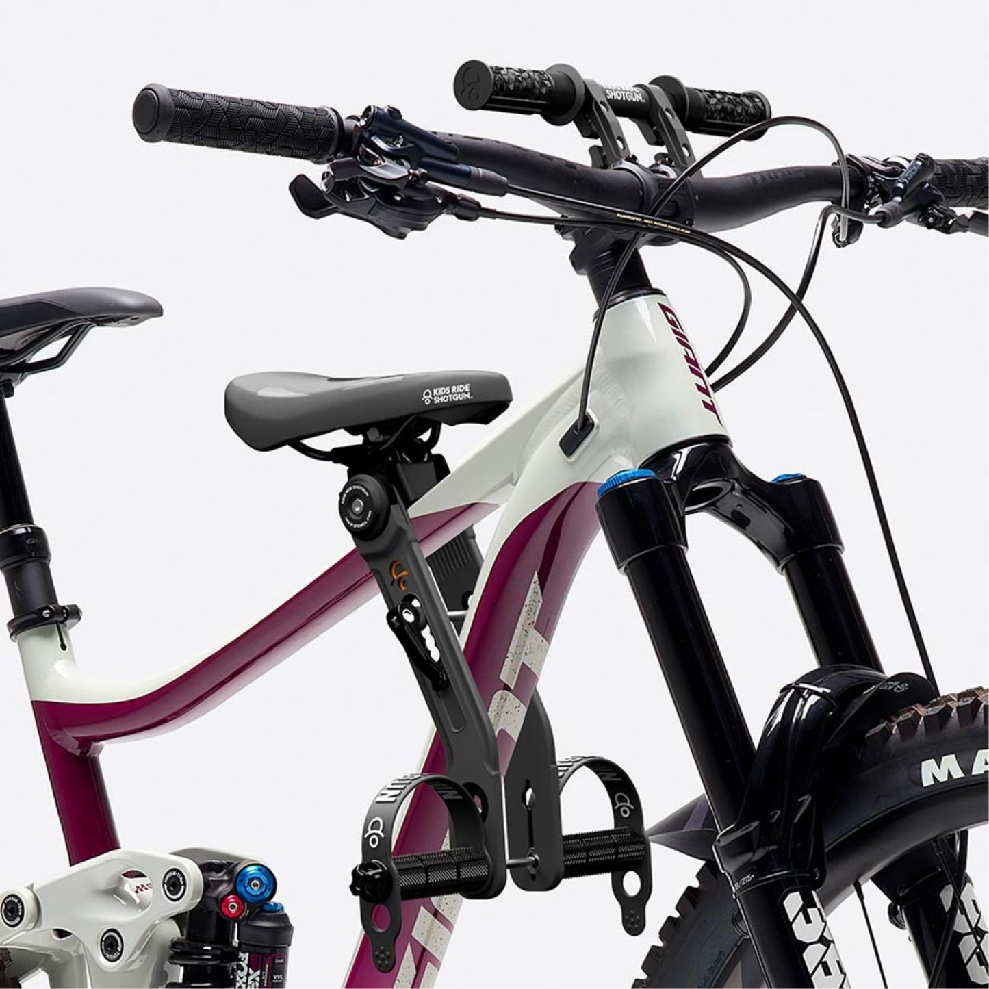 Kids Ride Shotgun 2.0 Combo Box Baby Seat - On frame - Black Kit [MPN: KRS-RCOMBO]_1137489