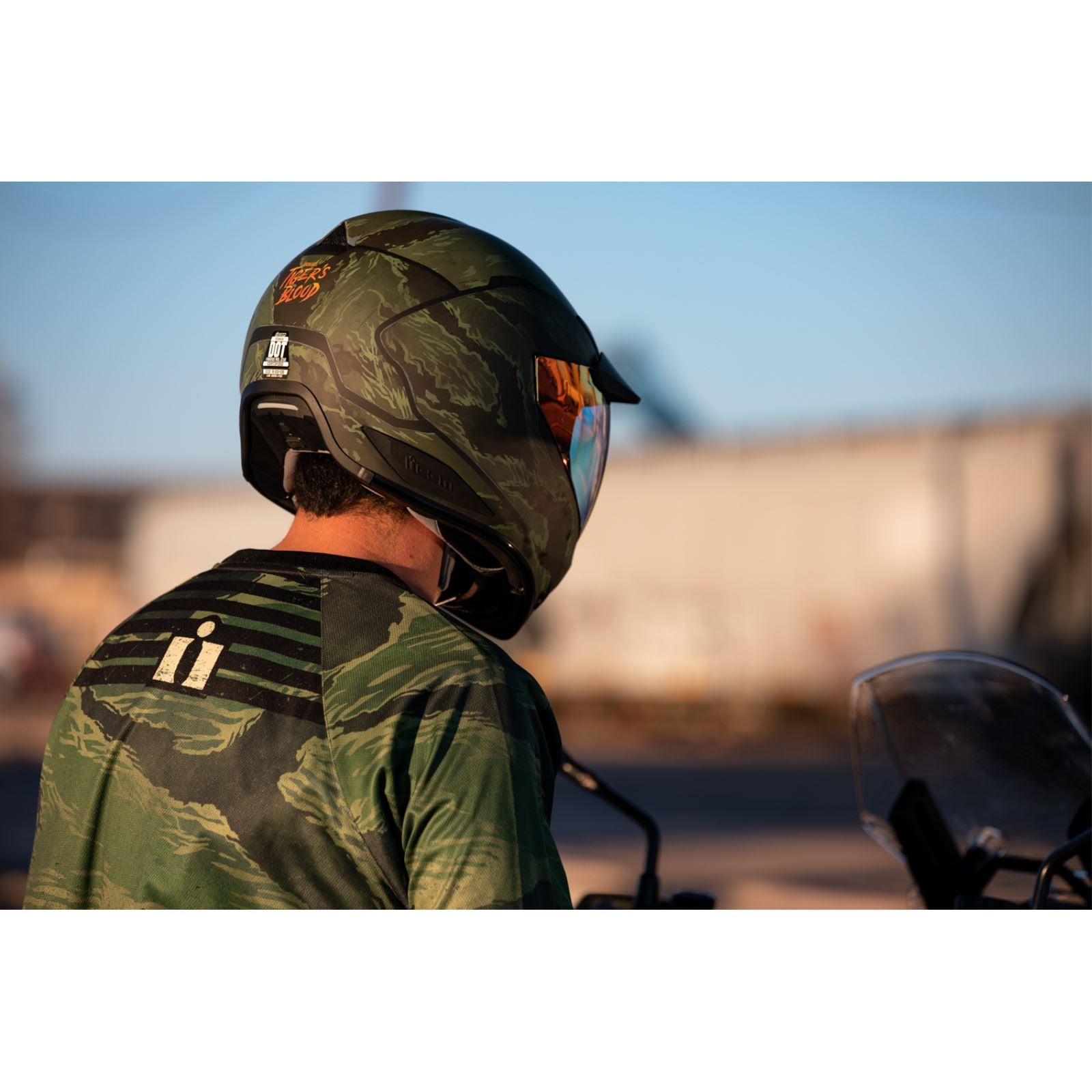 ICON Domain™ Helmet - Tiger's Blood - Green - Small [MPN: 0101-14924]_1139354