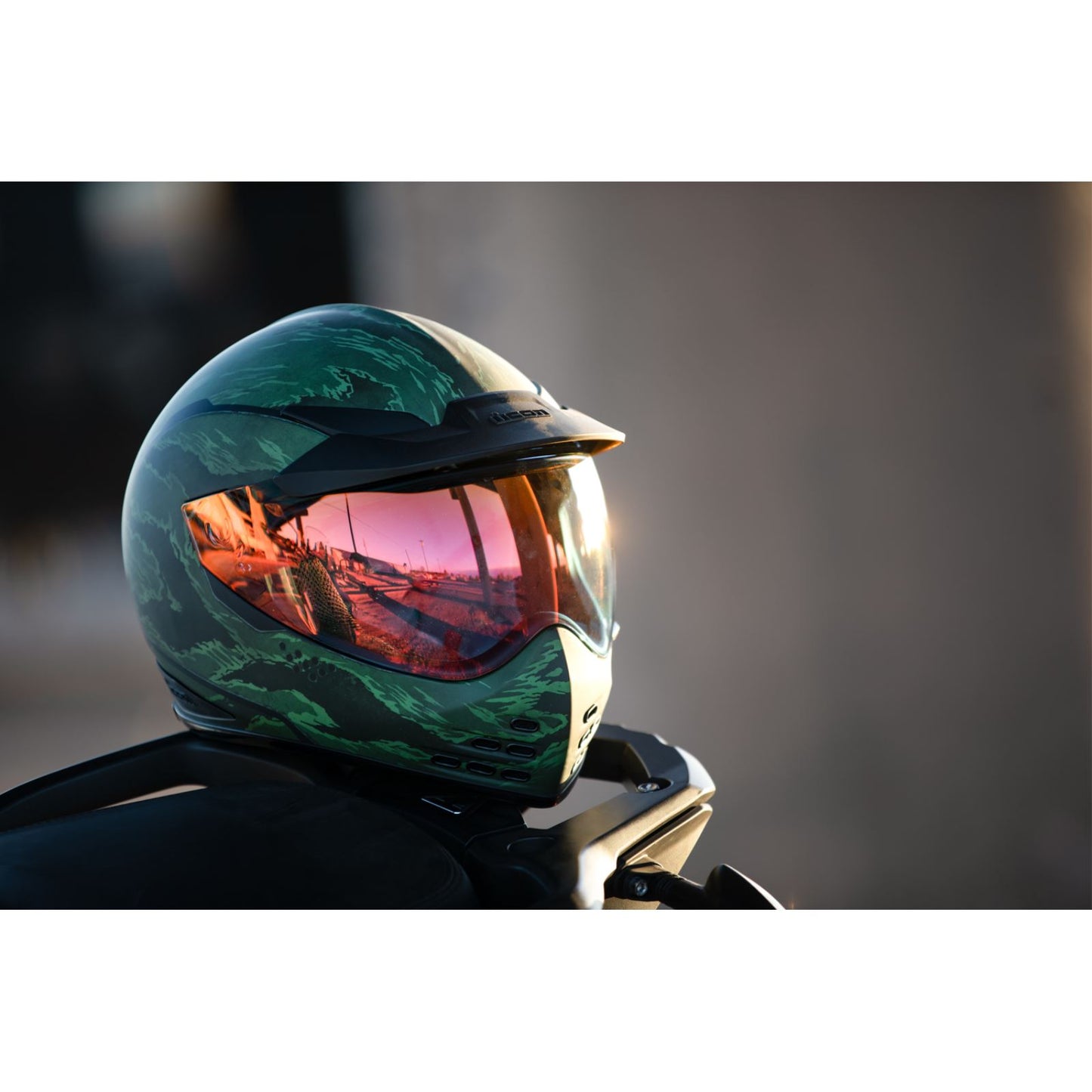 ICON Domain™ Helmet - Tiger's Blood - Green - Small [MPN: 0101-14924]_1139355