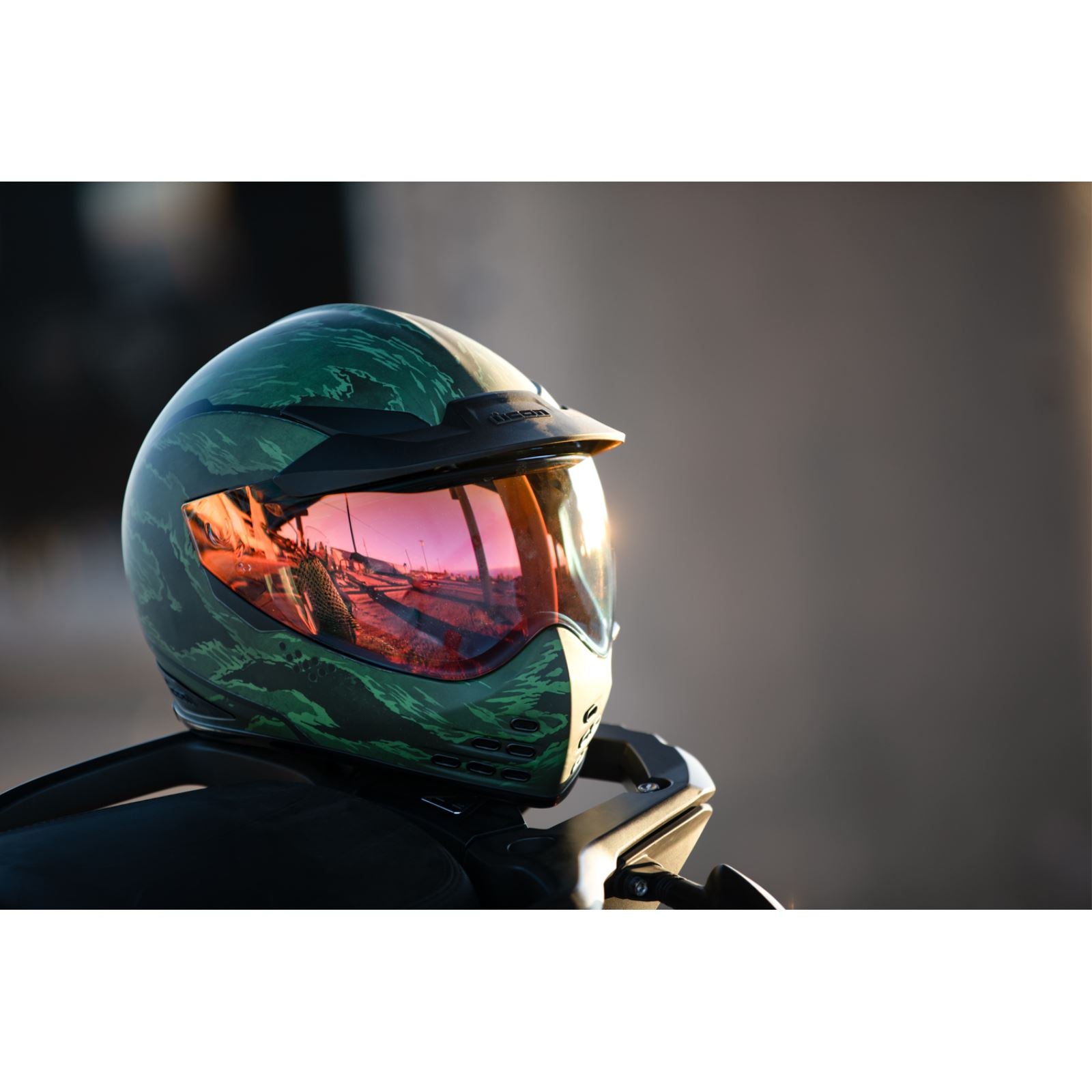 ICON Domain™ Helmet - Tiger's Blood - Green - Small [MPN: 0101-14924]_1139355