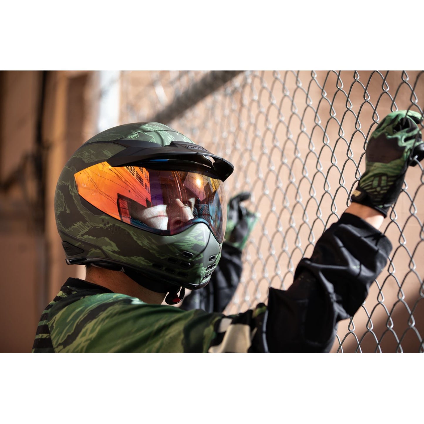 ICON Domain™ Helmet - Tiger's Blood - Green - Small [MPN: 0101-14924]_1139353