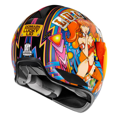 ICON Domain™ Helmet - Lucky Lid 4 - Red - 2XL [MPN: 0101-14956]_1139707