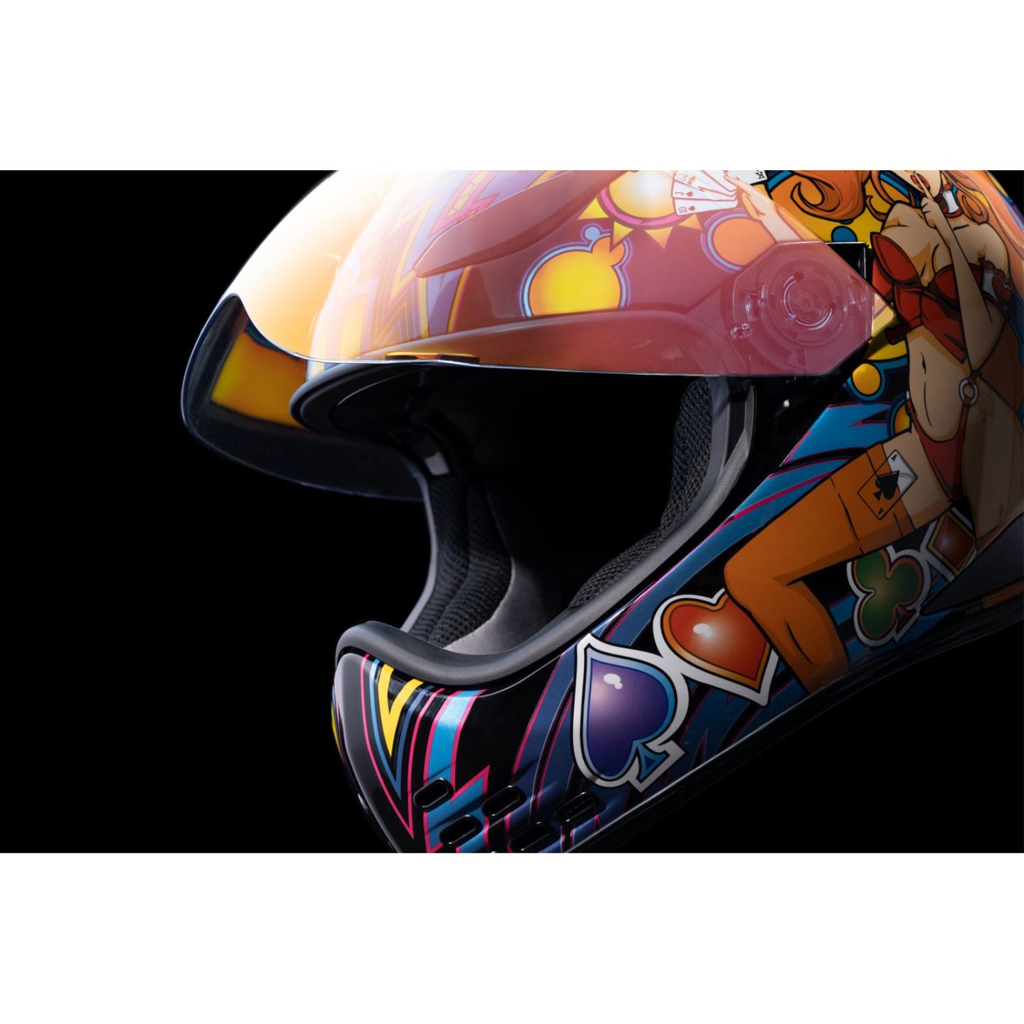 ICON Domain™ Helmet - Lucky Lid 4 - Red - 2XL [MPN: 0101-14956]_1139711