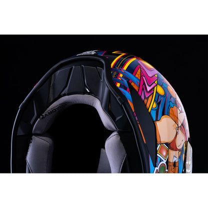 ICON Domain™ Helmet - Lucky Lid 4 - Red - 2XL [MPN: 0101-14956]_1139712