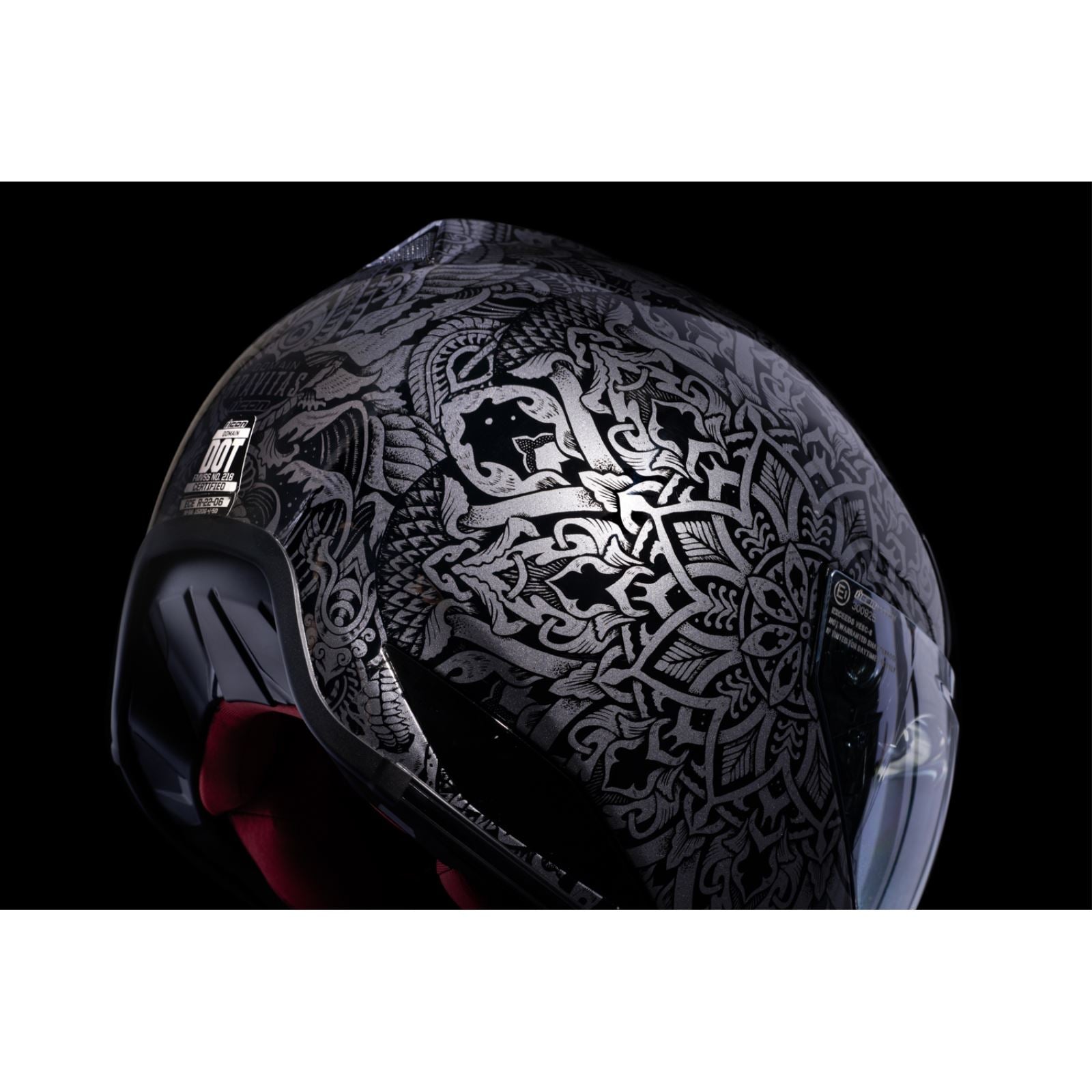 ICON Domain™ Helmet - Gravitas - Black_1139790