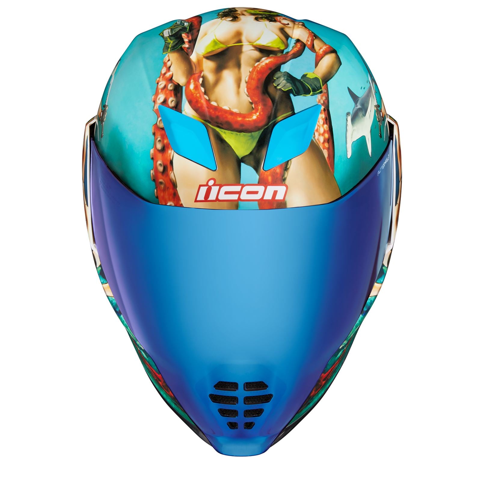 Icon Airflite™ Helmet - Pleasuredome4 - Blue_1139915