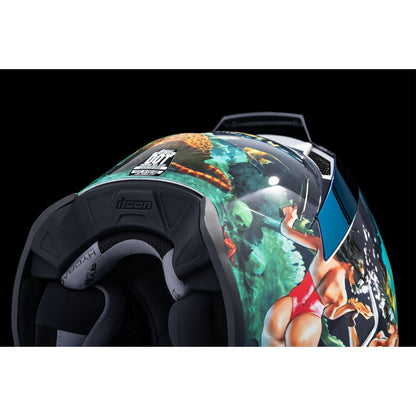 Icon Airflite™ Helmet - Pleasuredome4 - Blue_1139917
