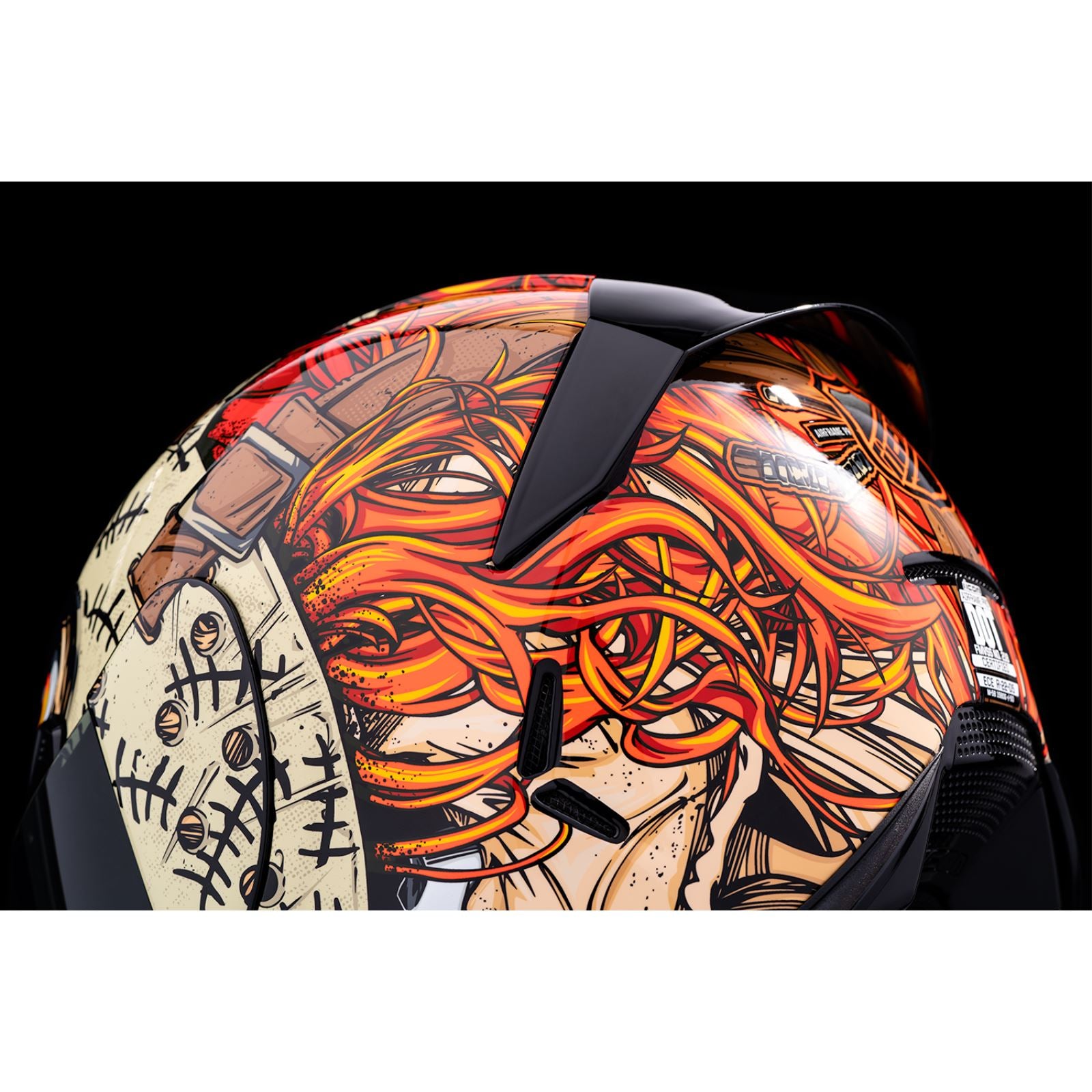 Icon Airframe Pro™ Helmet - Topshelf - Red_1140273