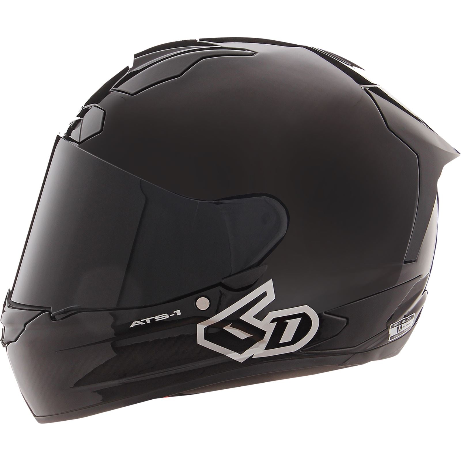 6D Helmets ATS-1R Helmet - Gloss Black_1140630