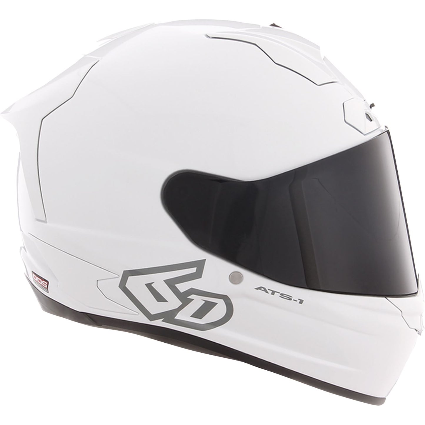 6D Helmets ATS-1R Helmet - Gloss White_1140618