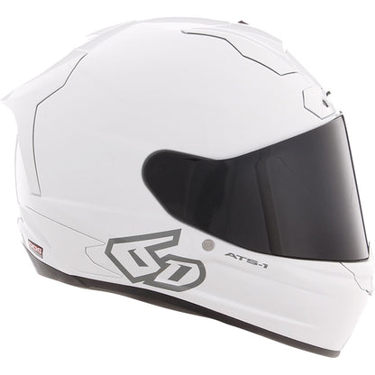 6D Helmets ATS-1R Helmet - Gloss White_1140618