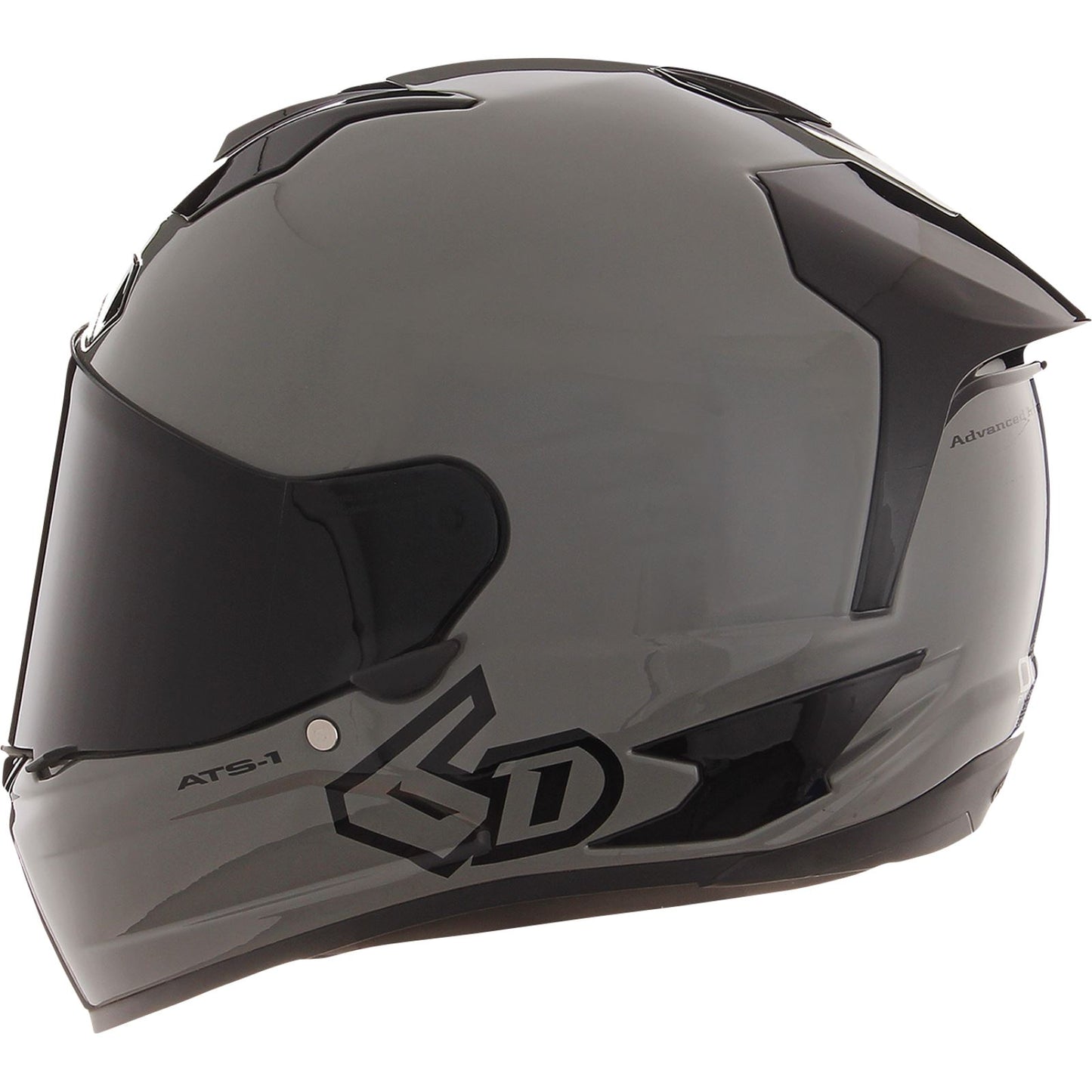 6D Helmets ATS-1R Helmet - Gloss Gray_1140683
