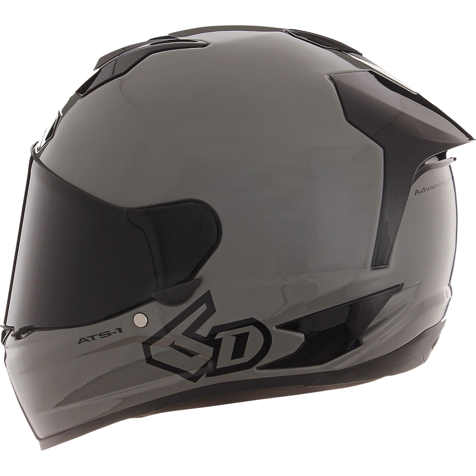 6D Helmets ATS-1R Helmet - Gloss Gray_1140683