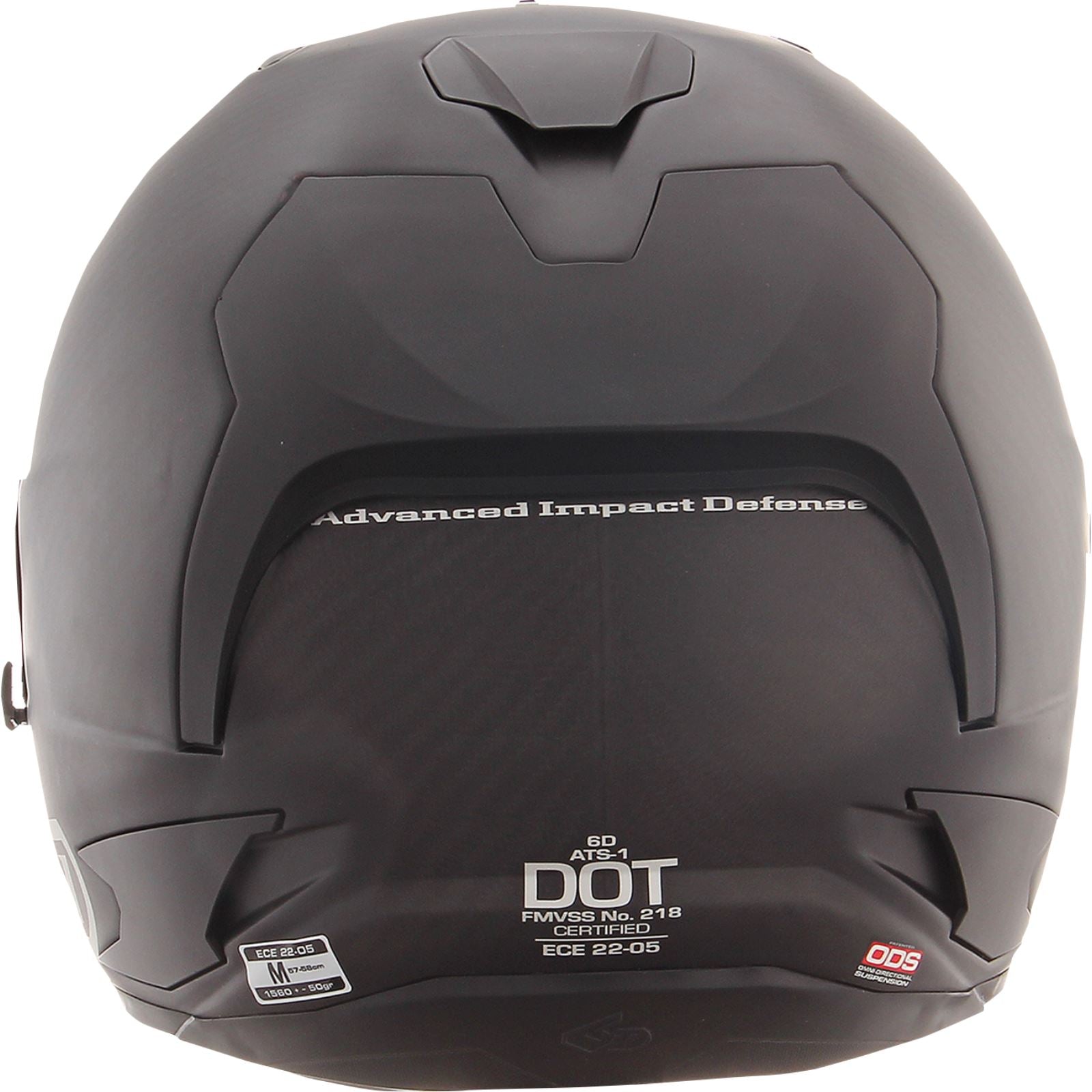6D Helmets ATS-1R Helmet - Matte Black_1140669