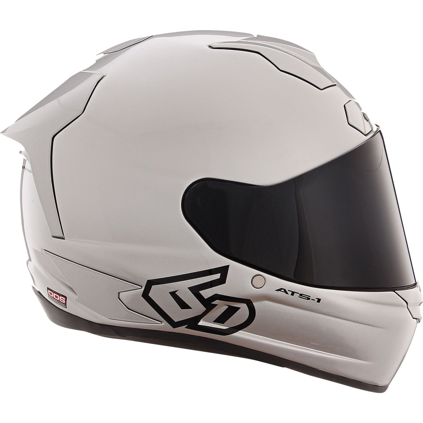 6D Helmets ATS-1R Helmet - Gloss Silver _1140715