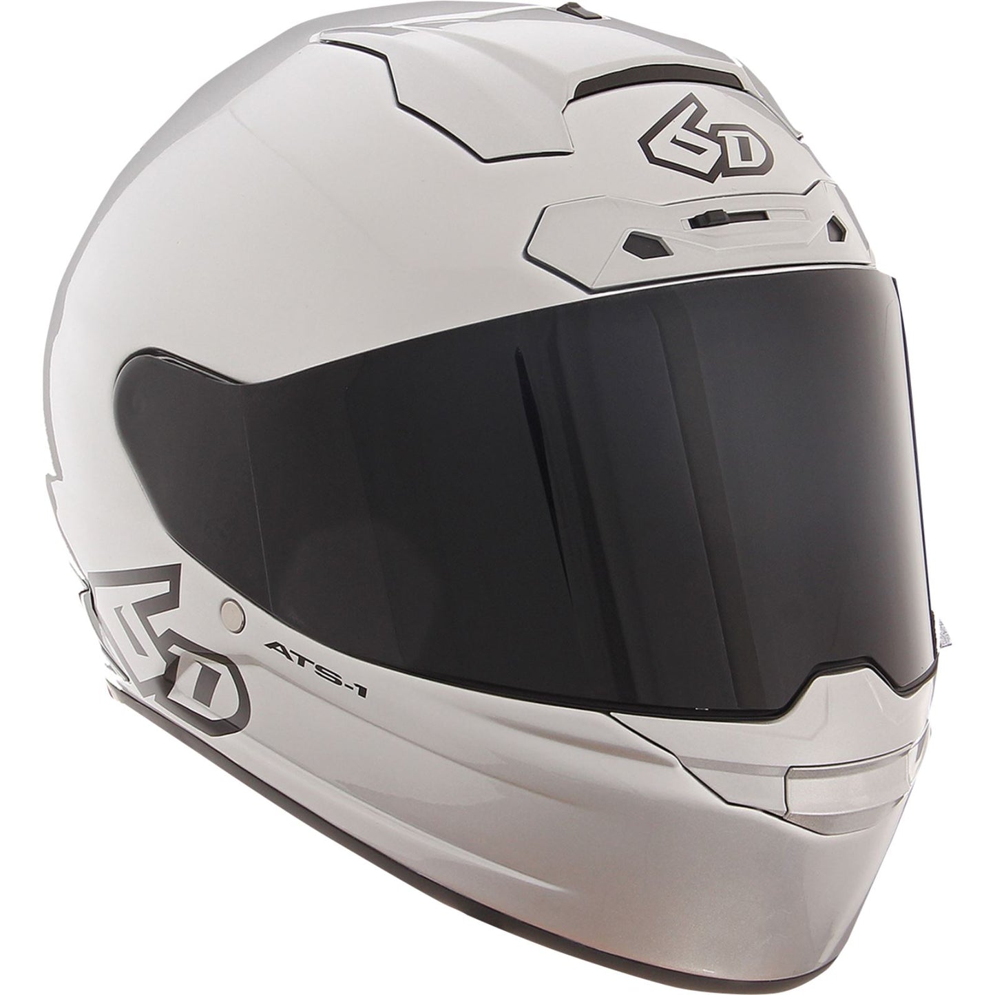 6D Helmets ATS-1R Helmet - Gloss Silver _1140706