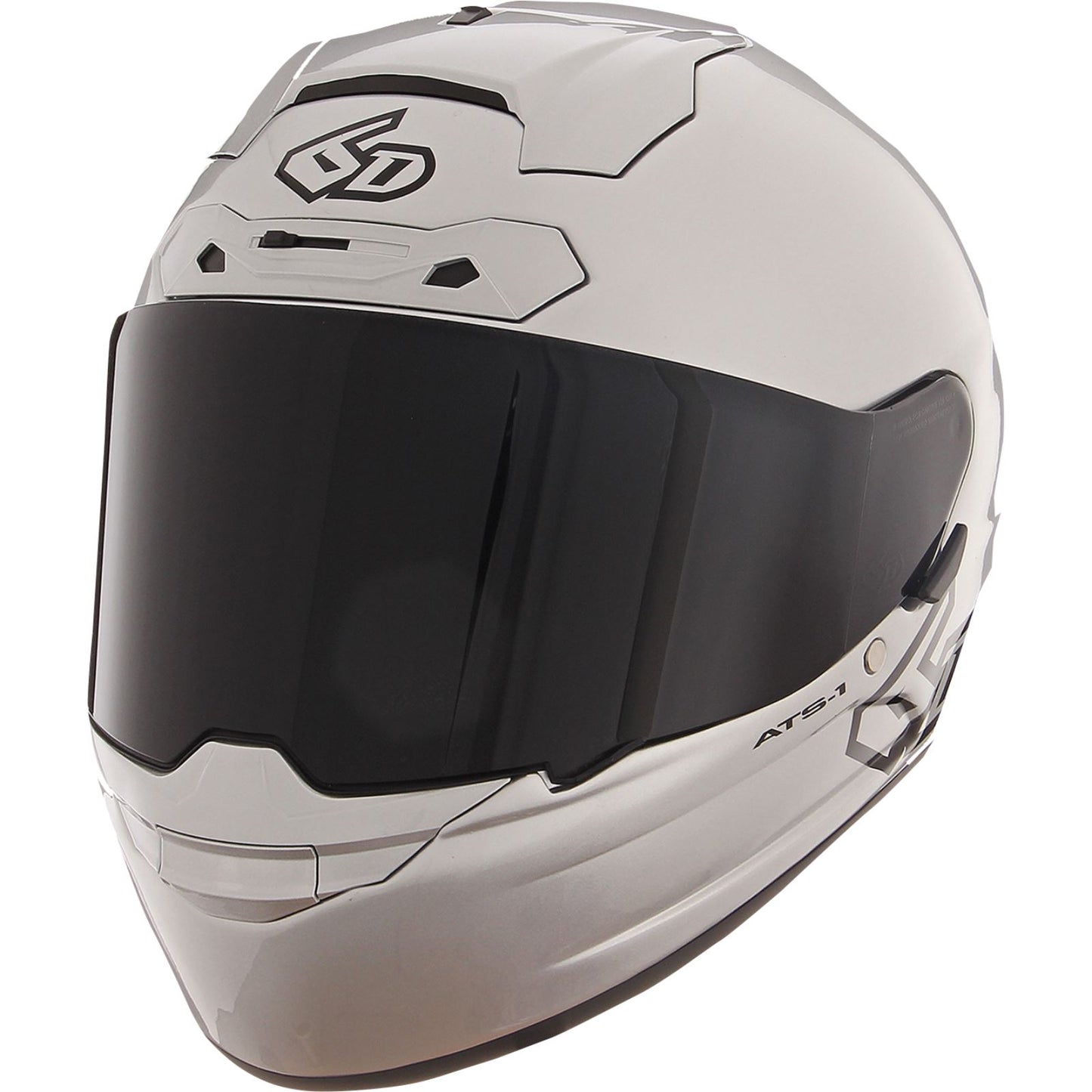 6D Helmets ATS-1R Helmet - Gloss Silver _1140707