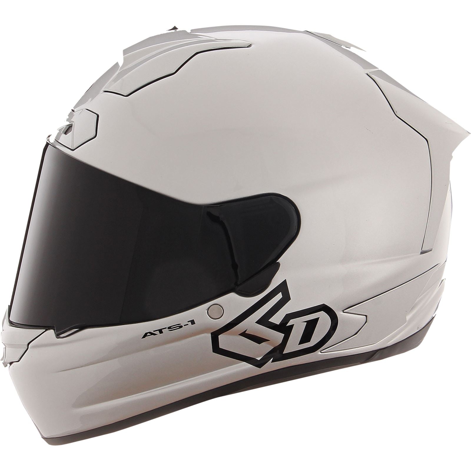 6D Helmets ATS-1R Helmet - Gloss Silver _1140711
