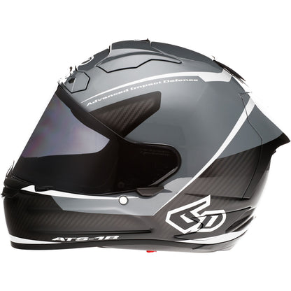 6D Helmets ATS-1R Helmet - Alpha - Silver_1140770