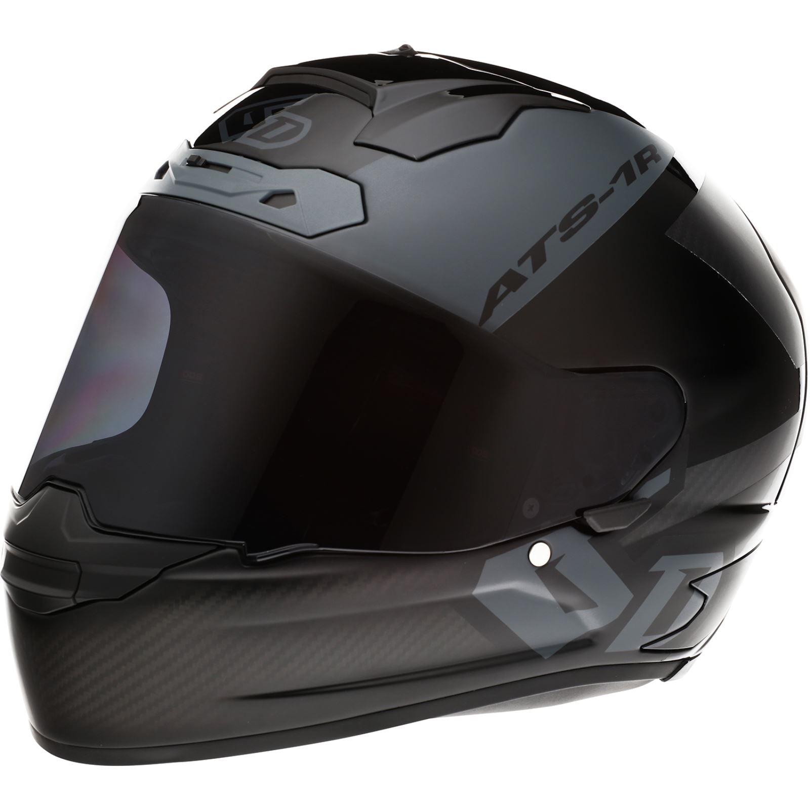 6D Helmets ATS-1R Helmet - Wyman - Black/Gray_1140890