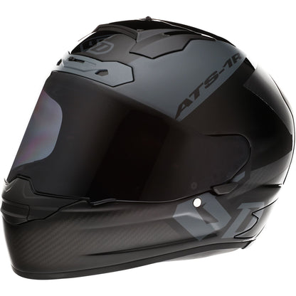 6D Helmets ATS-1R Helmet - Wyman - Black/Gray_1140890