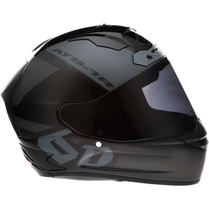 6D Helmets ATS-1R Helmet - Wyman - Black/Gray_1140892