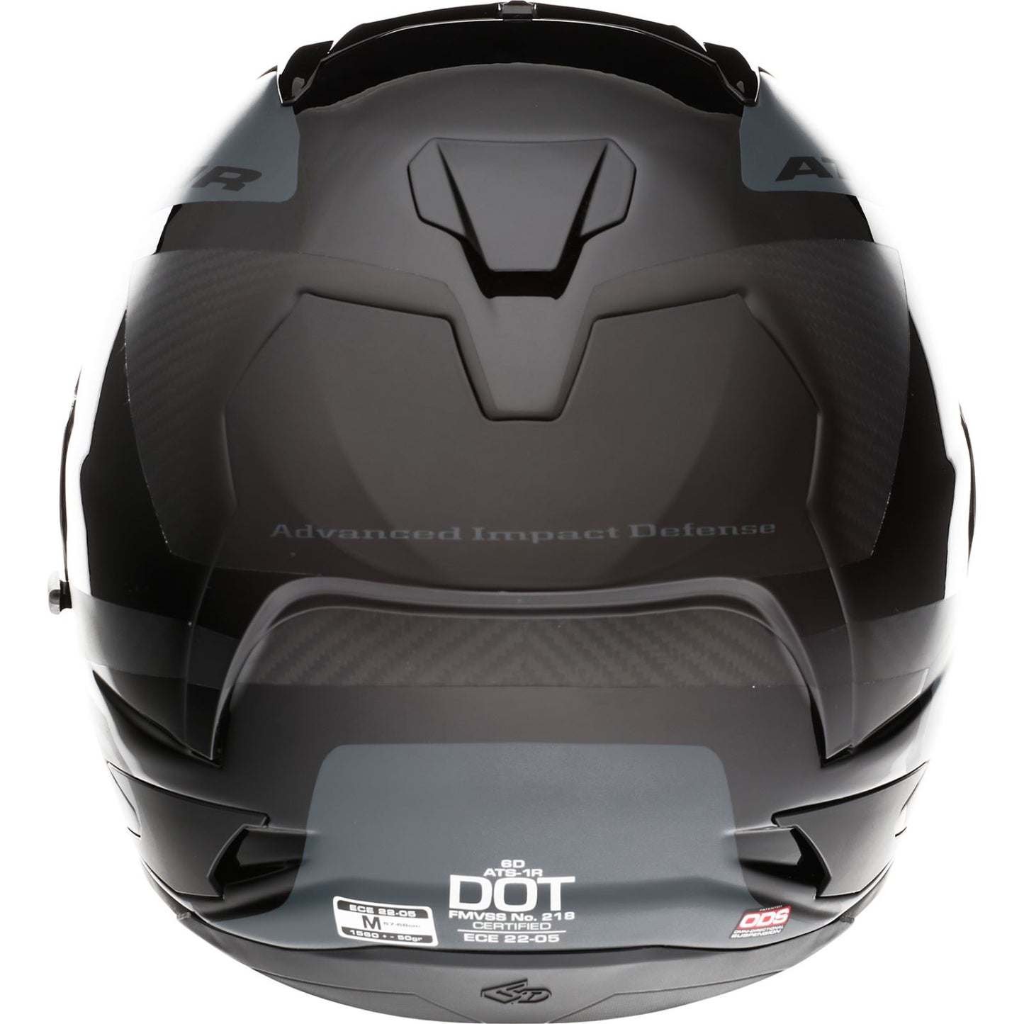 6D Helmets ATS-1R Helmet - Wyman - Black/Gray_1140893