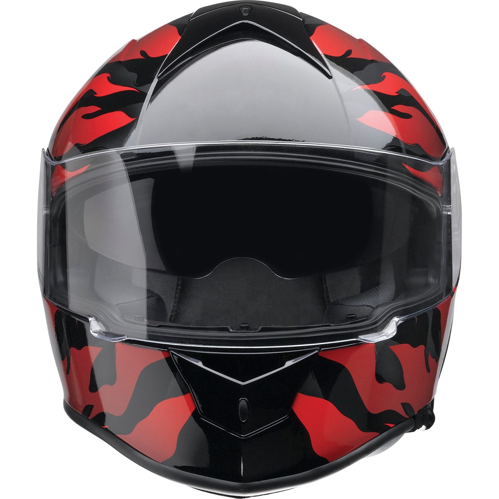 Z1R Warrant Helmet - Panthera - Black/Red_1140924