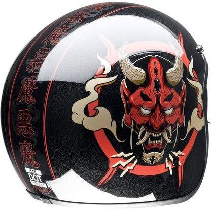 Z1R Saturn Helmet - Devilish - Gloss Black/Red_1141201