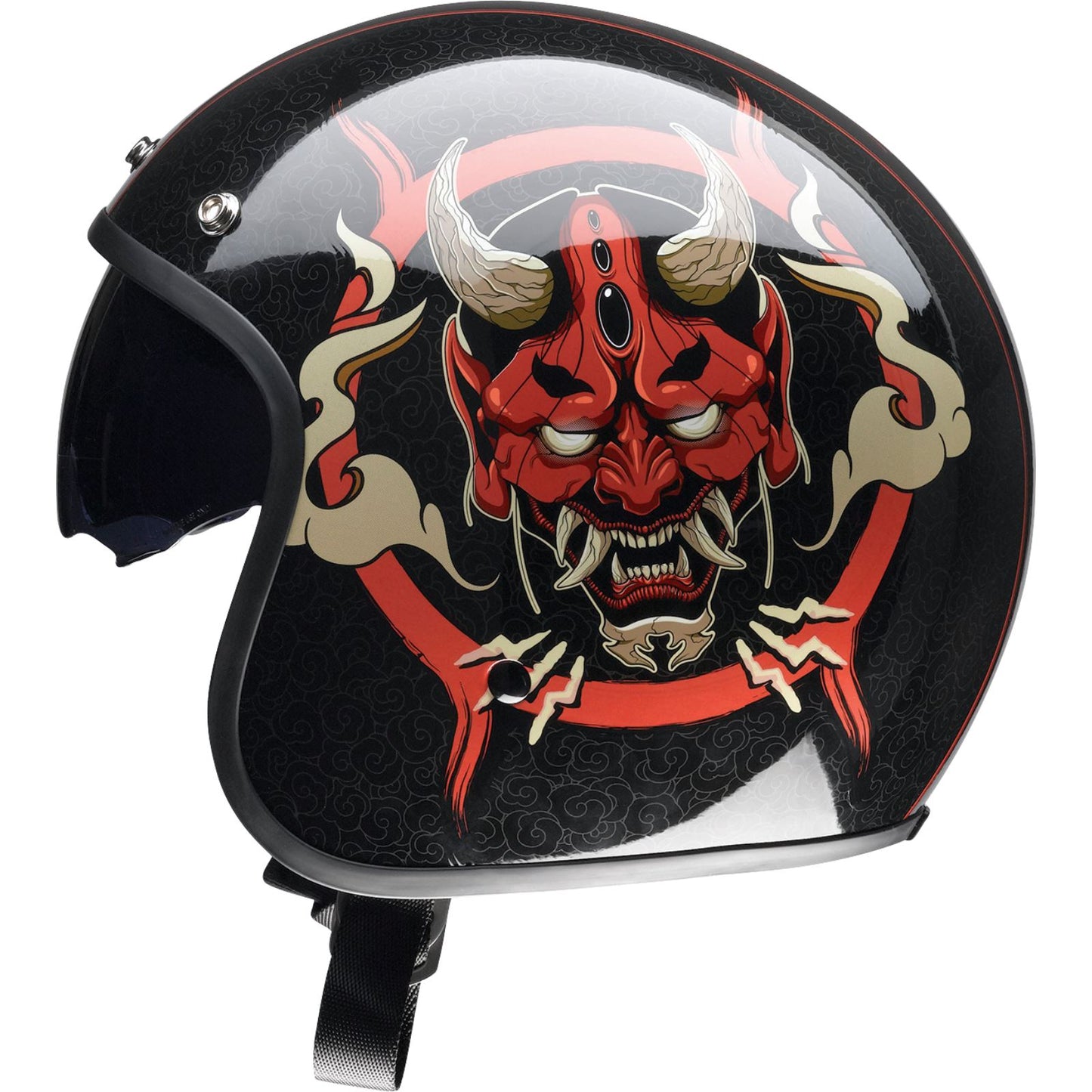 Z1R Saturn Helmet - Devilish - Gloss Black/Red_1141202