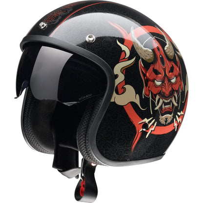Z1R Saturn Helmet - Devilish - Gloss Black/Red_1141205
