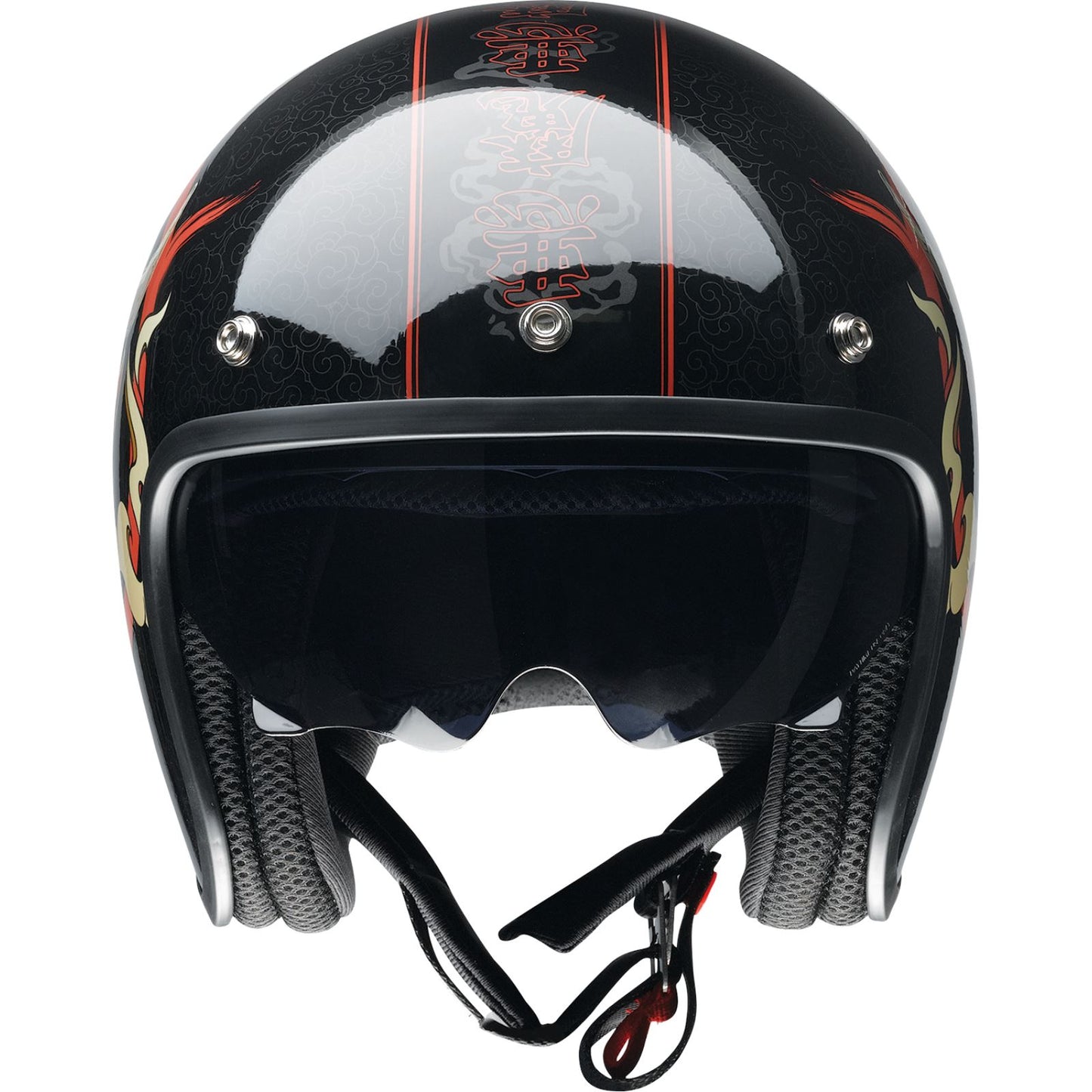 Z1R Saturn Helmet - Devilish - Gloss Black/Red_1141206