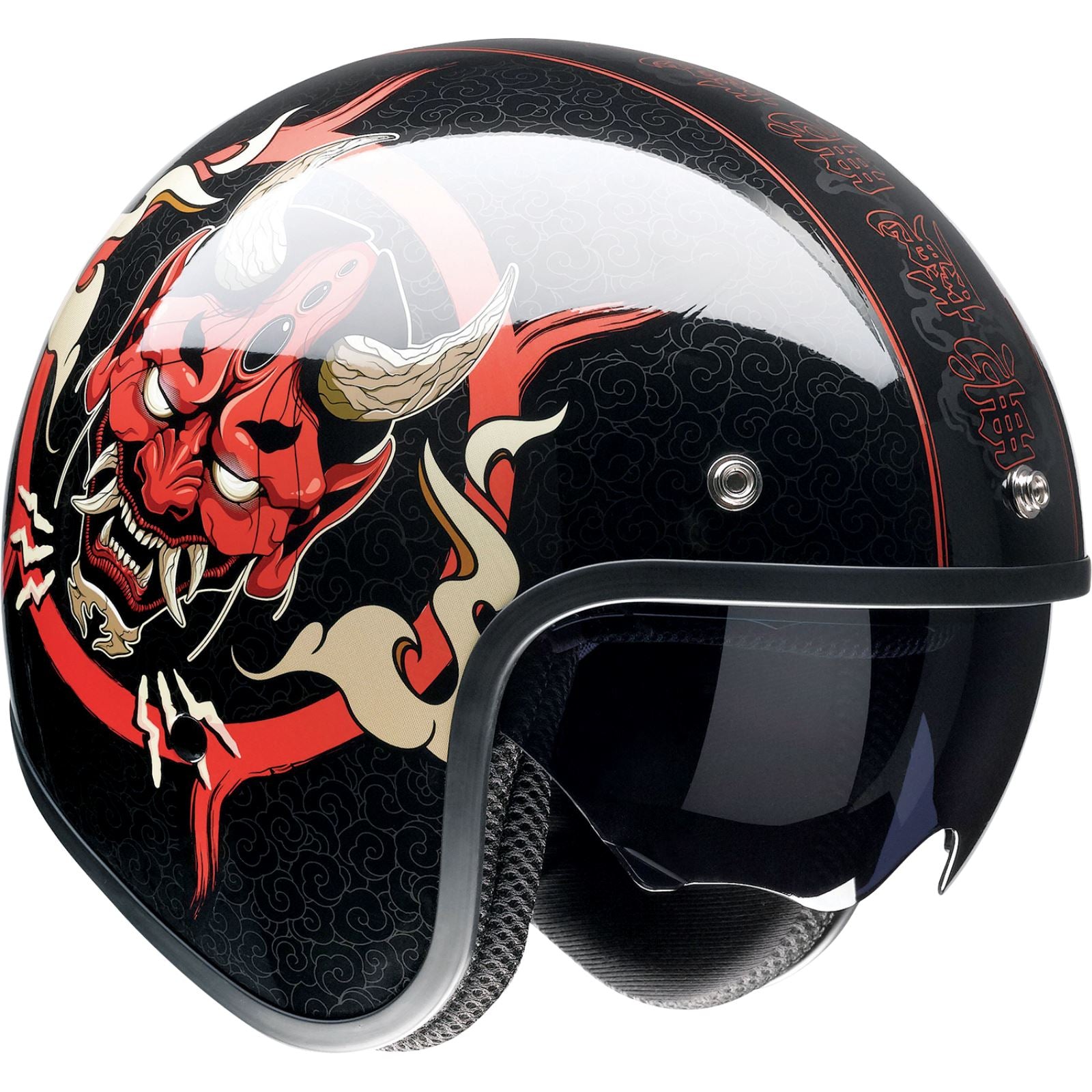 Saturn Helmet - Devilish - Gloss Black/Red - Medium_1141215
