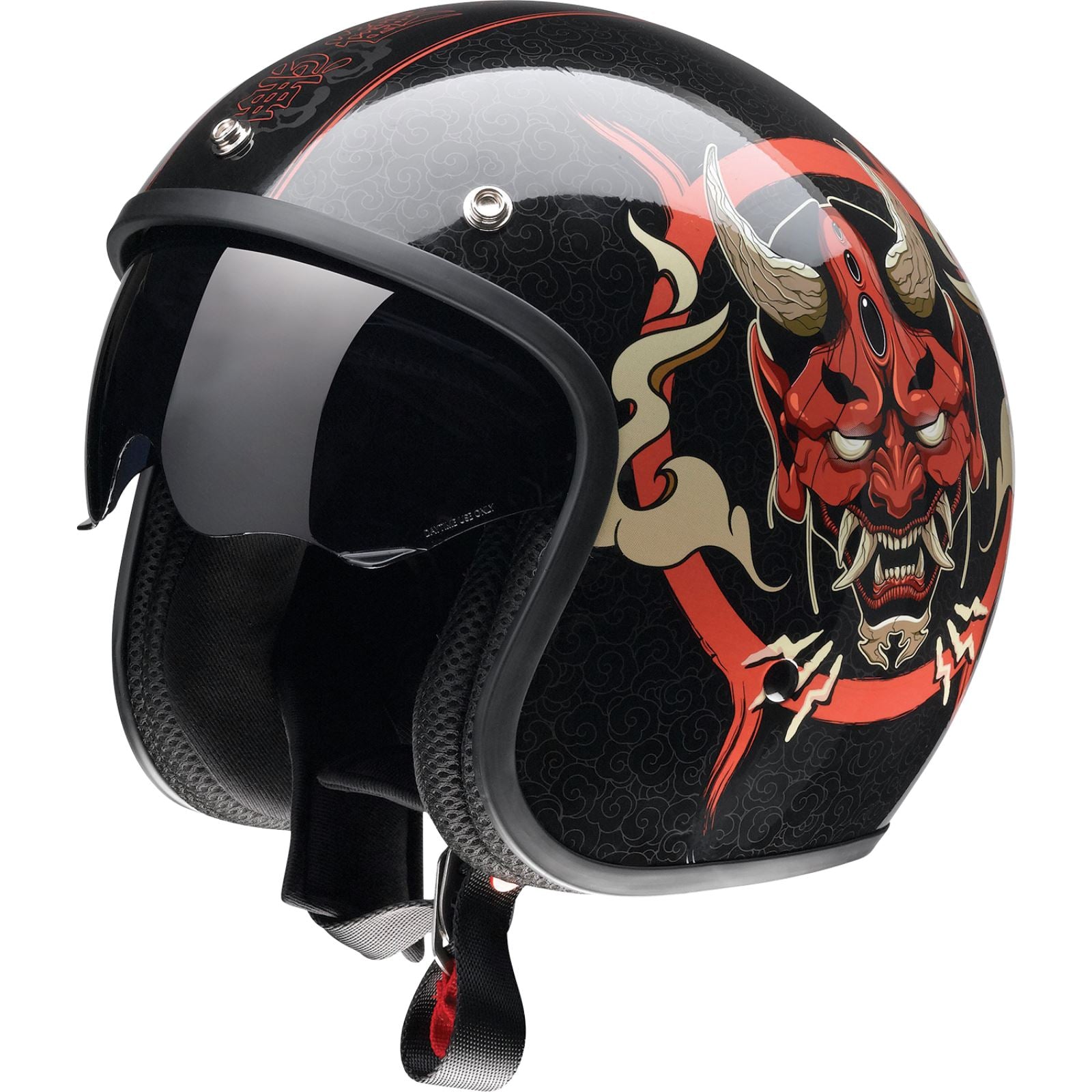 Saturn Helmet - Devilish - Gloss Black/Red - Medium_1141217