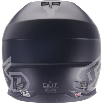 6D Helmets ATR-1 Helmet - Matte Black_1141290