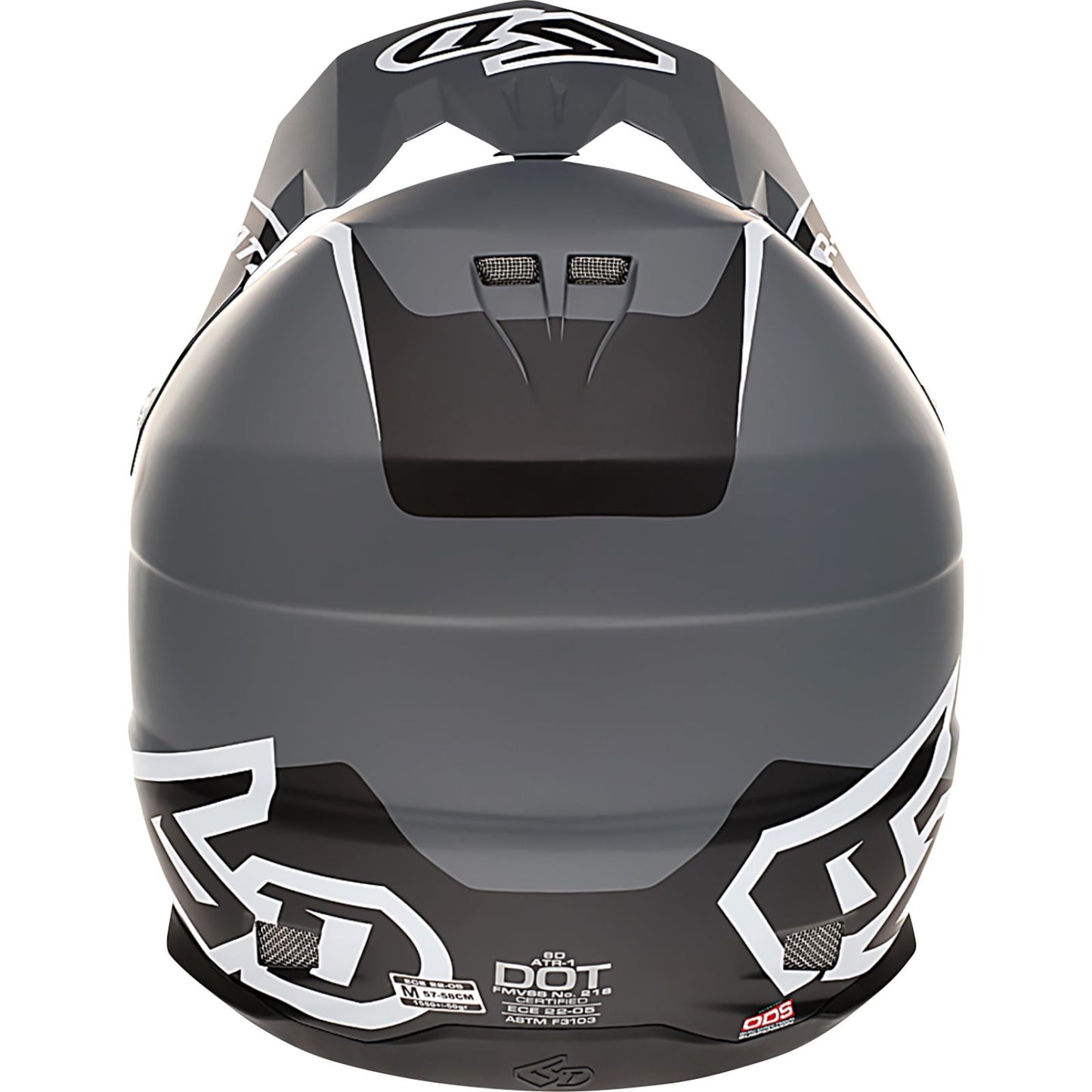 6D Helmets ATR-1 Helmet - Stealth - White_1141358