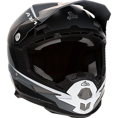 6D Helmets ATR-1 Helmet - Stealth - White_1141360