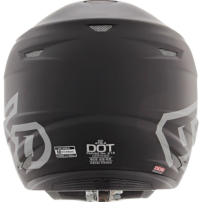 6D Helmets ATR-2 Helmet - Matte Black_1141417