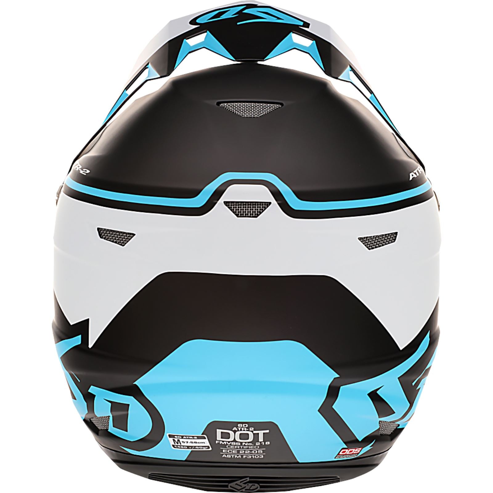 6D Helmets ATR-2 Helmet - Drive - Cyan_1141540
