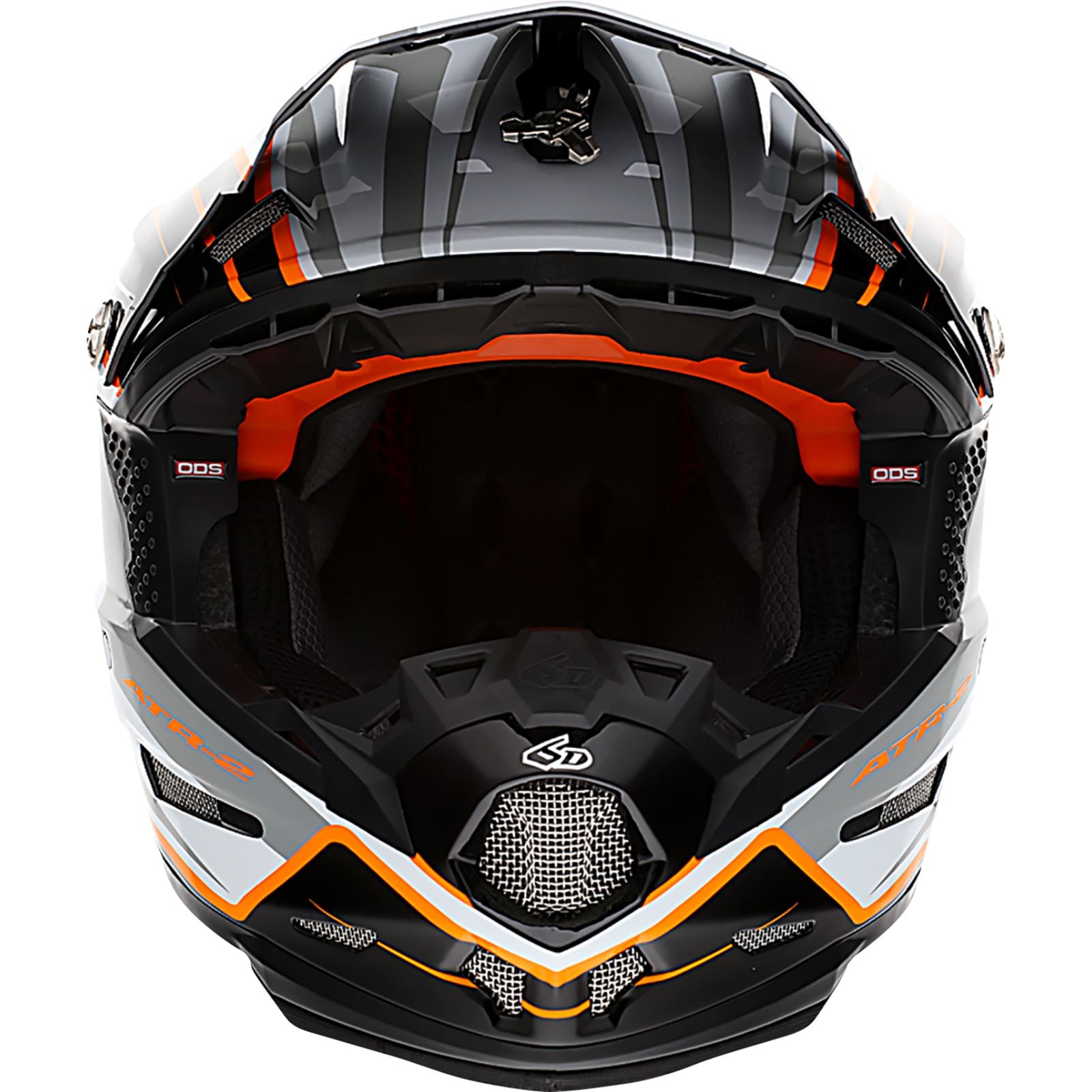 6D Helmets ATR-2 Helmet - Phase - White Orange_1141612