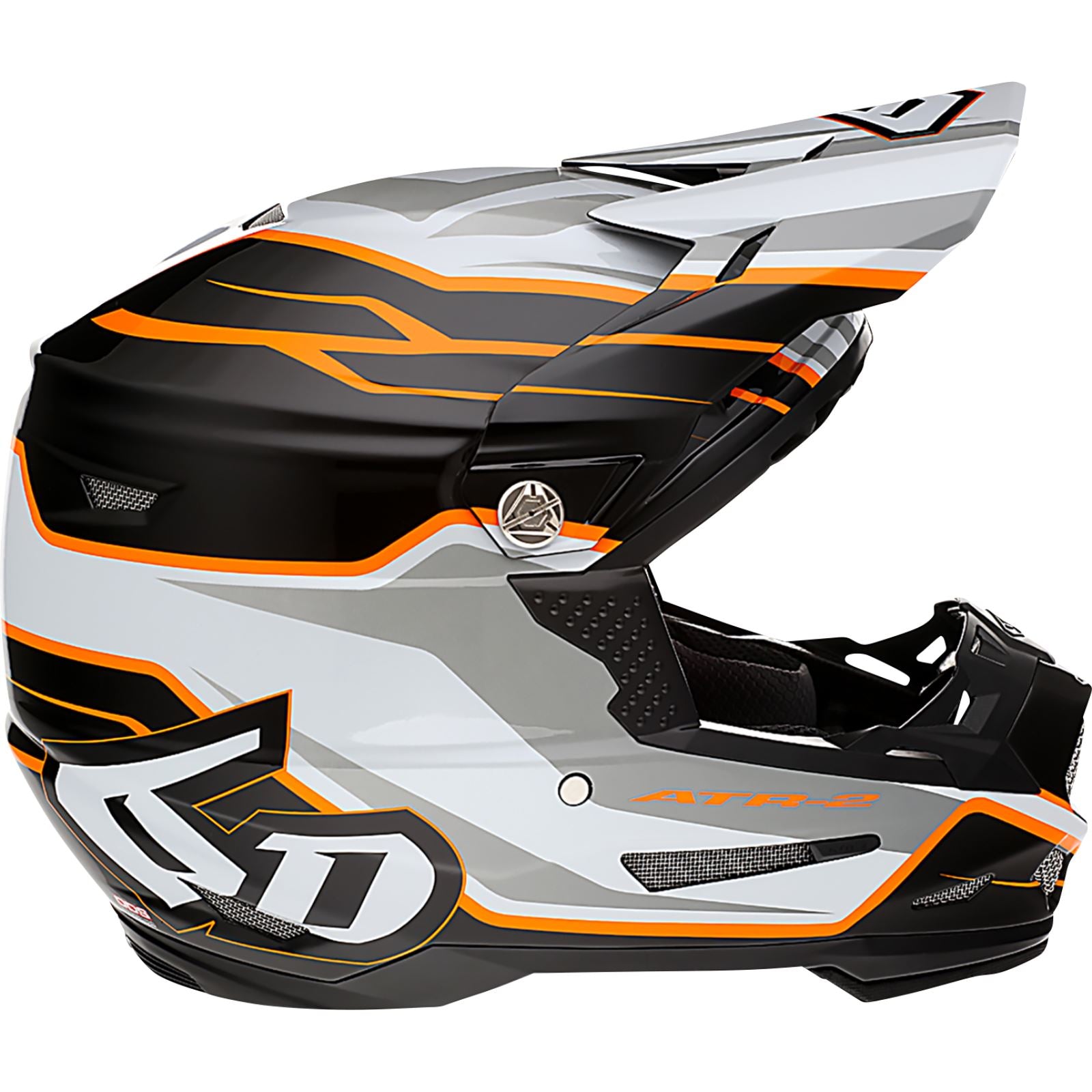 6D Helmets ATR-2 Helmet - Phase - White Orange_1141613