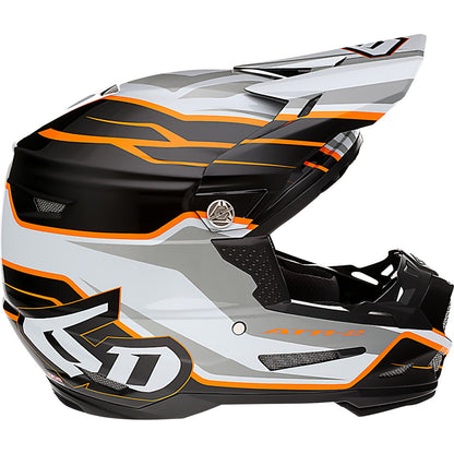 6D Helmets ATR-2 Helmet - Phase - White Orange_1141613
