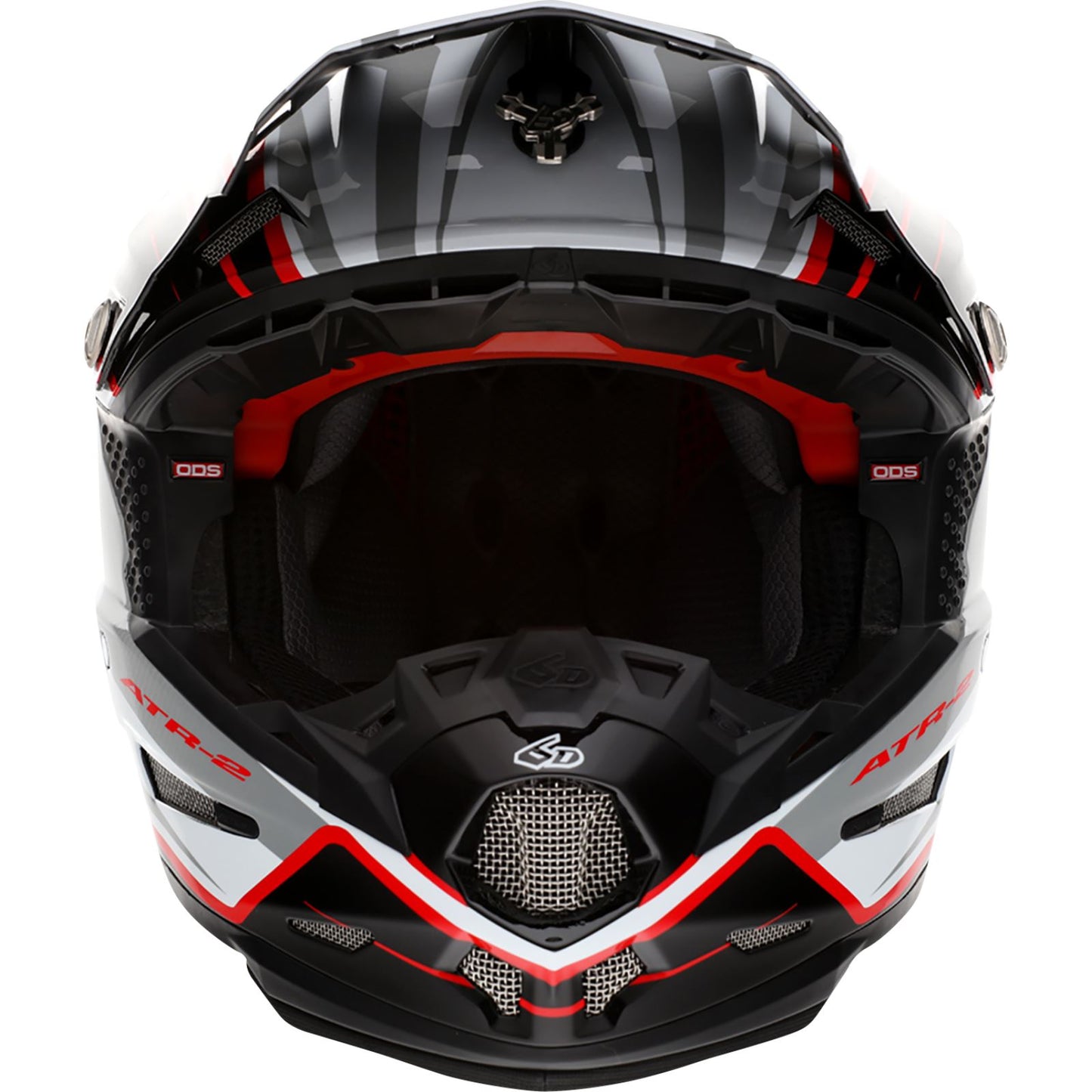 6D Helmets ATR-2 Helmet - Phase - White Red_1141689