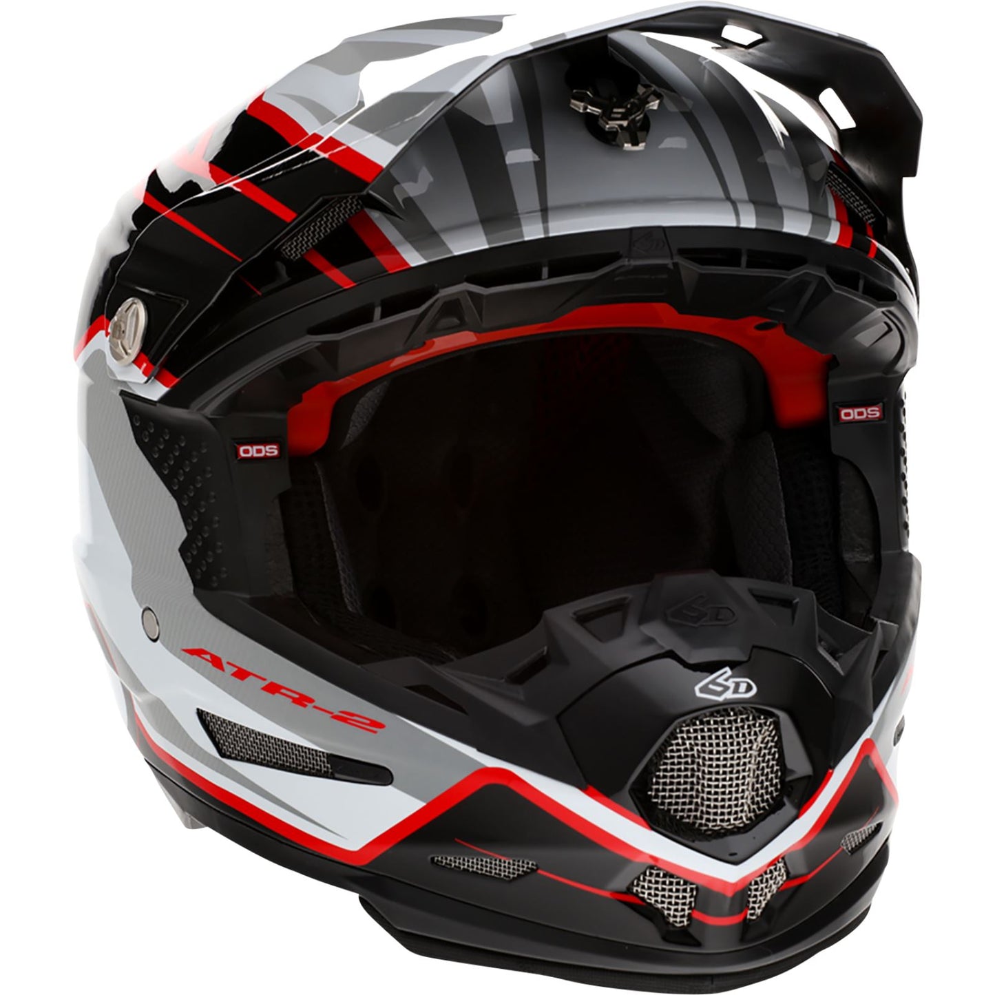 6D Helmets ATR-2 Helmet - Phase - White Red_1141690