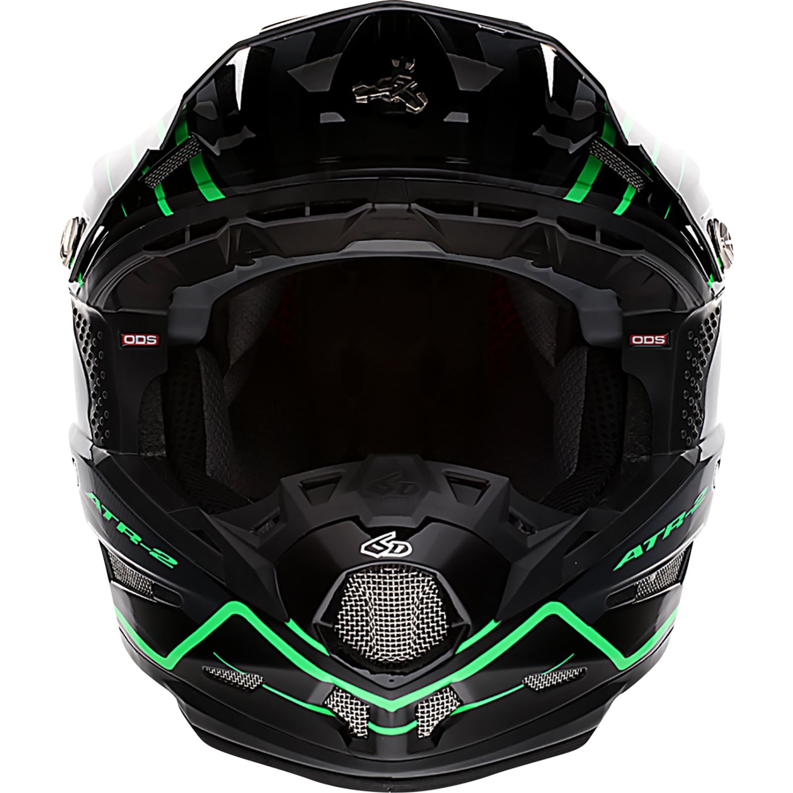 6D Helmets ATR-2 Helmet - Phase - Black Green_1141666
