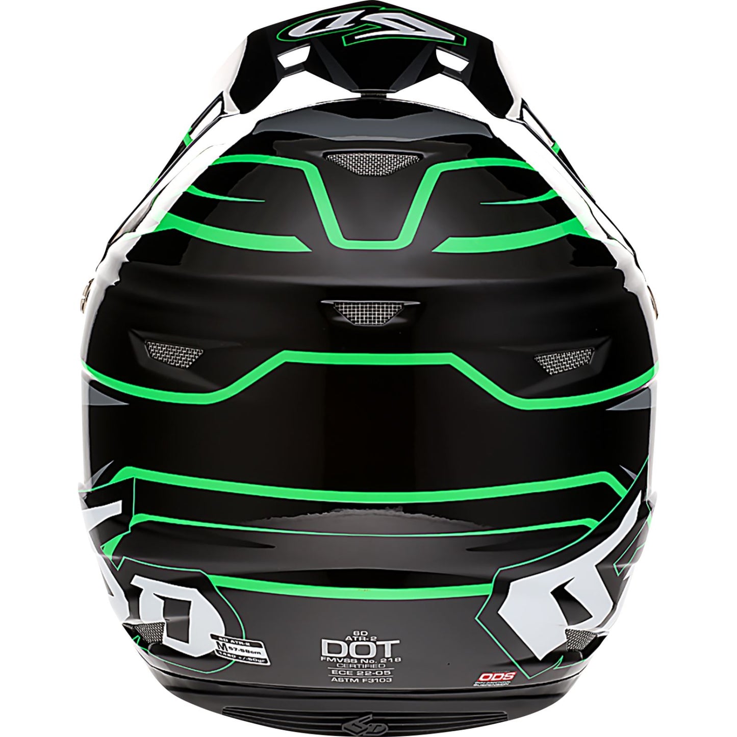 6D Helmets ATR-2 Helmet - Phase - Black Green_1141668
