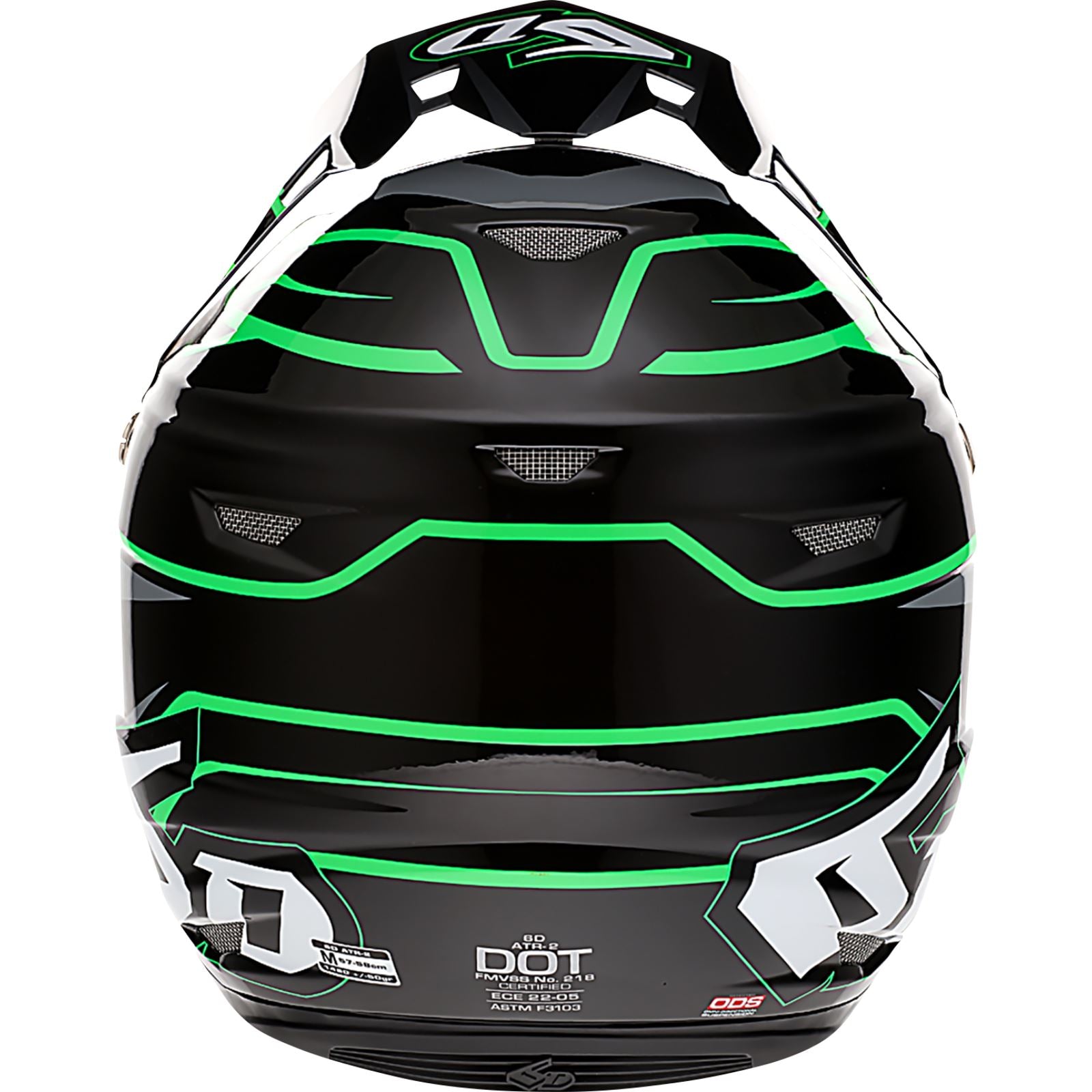 6D Helmets ATR-2 Helmet - Phase - Black Green_1141668